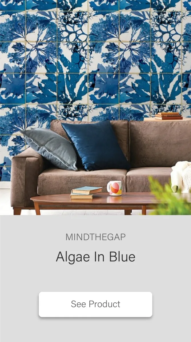 Algae in blue